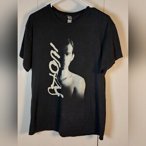 Gildan Graphic Tee Size Large 100% Cotton T-shirt Casual Comfy Crew Neck Sporty